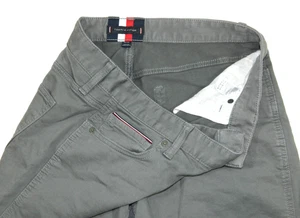 Men's Gray Jeans Tommy Hilfiger Regular Tapered Tag 34x30 measured size 32x27 - Picture 1 of 5