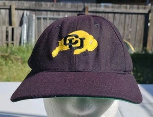 Colorado Buffaloes Vintage Cap Made in USA NCAA Football Legacy.  Snapback - Picture 1 of 13