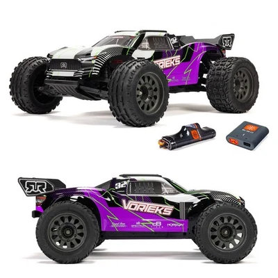 ARRMA 1/10 VORTEKS MEGA 550 2WD Stadium Truck RTR w/Batt/Chrgr Purple ARA3205ST2 - Image 1 of 4