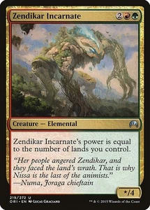 Zendikar Incarnate 2x FOIL ORI MTG Magic Origins Uncommon MINT red green - Picture 1 of 1