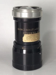 Lente de proyección anamórfica de enfoque único Bell & Howell para película de 16 mm - Imagen 1 de 18