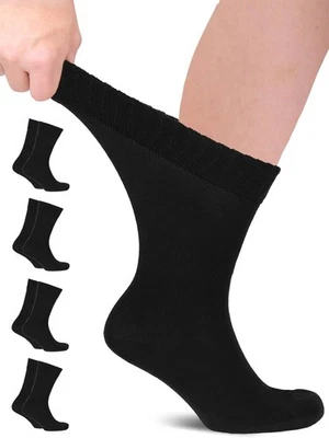 Calcetines para diabéticos Hugh Ugoli para hombre, sin ataduras, sin costuras, talla M/L/XL Foto 1 de 4