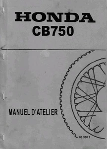 MANUAL TALLER REVISIÓN REPARACIÓN PDF HONDA CB750 CB 1979 - Imagen 1 de 2