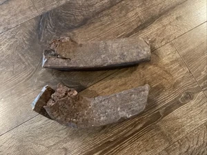 17+ Pfund echter Schmied Amboss Material Schmiedeeisen Anker Kettenglied - Bild 1 von 5