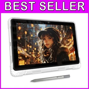 PicassoTab 10-Inch Standalone Drawing Tablet with Stylus – Perfect for Beginners - Picture 1 of 11