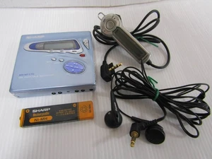 SHARP MD-MT770 MiniDisc Player Recorder Portable MD Walkman Japan Junk - Picture 1 of 9