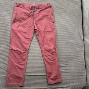 Roark Layover Stretch Reise Hose Herren 38/30 Rot Kordelzug Freizeit Outdoor. - Bild 1 von 8