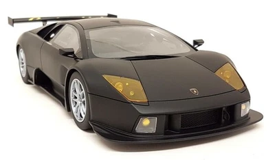 Kyosho 1/18 - Lamborghini Murcielago R-GT Matt Black Resin Model Car - Image 1 of 4