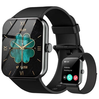 Blackview Smartwatch HerrenArmbanduhr mit Pulsmesser Schlafmonitor SpO2 Sportuhr - Bild 1 von 4