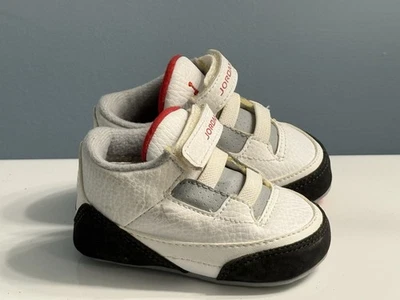 2013 Nike Air Jordan 3 Retro Blanco Rojo Infantil Cuna Zapato Talla 3 C Foto 1 de 4
