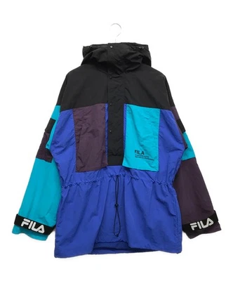 FILA nylon jacket jacket Size: XL Blue Men FM9674 - Image 1 of 4