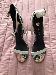 River Island White Heels 6/39 - Picture 1 of 2