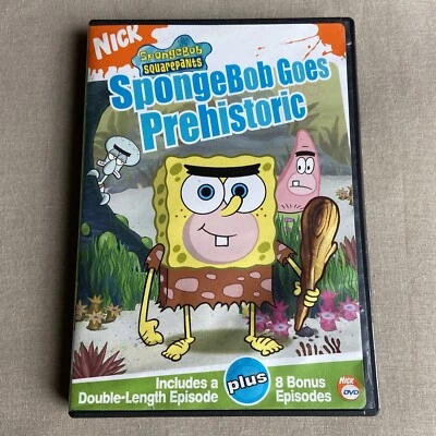 SpongeBob SquarePants: Goes Prehistoric (DVD Nick 9 Eps.) Nickelodeon Cartoons + - Image 1 of 4