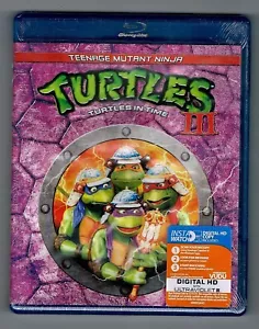Teenage Mutant Ninja Turtles III: Turtles in Time (Blu-Ray Disc, 1993) New - Foto 1 di 2