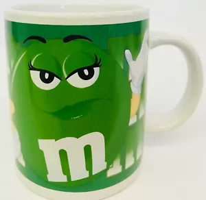 Ms Green M & M Collectors Mug By Galerie 2002 Coffee Cup M&M Mars Company - Picture 1 of 5