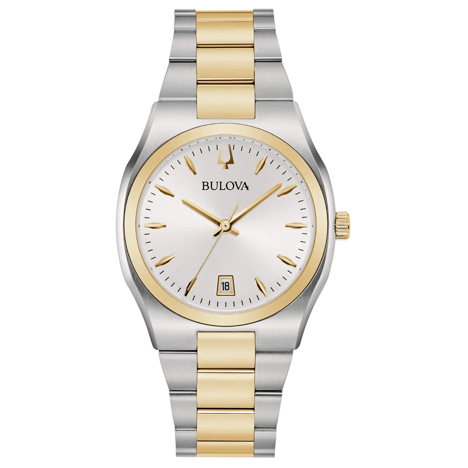 BULOVA Surveyor Lady OROLOGIO DA DONNA IN ACCIAIO B-COLOR SOLO TEMPO 98M132