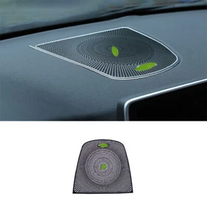 For BMW X5 X6 F15 2014-2018 Black Aluminum Console Dashboard Speaker Cover Trim - Picture 1 of 7
