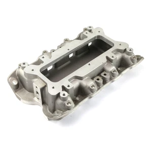 Ford 302 351C Cleveland 3V (4V w/Tongues) MidRise Open Intake Manifold [Satin] - Afbeelding 1 van 3
