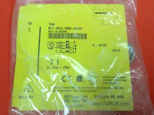 Turck - Proximity Switch - Catalog #Bl 2-M12-VP6X-H1141 - NEW - Picture 1 of 2
