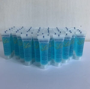 50 Bergman Kelly Travel Size Tropical Waterfall 2 In 1 Shampoo & Conditioner NEW - Picture 1 of 2