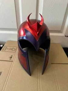 Casco magnético X-Men The Last Stand con soporte de madera casco portátil de acero... - Imagen 1 de 4