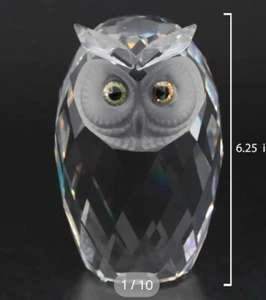 Swarovski Figurine 010125 Riesen Eule / Giant Owl 16,5 cm. Mint In Box Complete - Picture 1 of 2