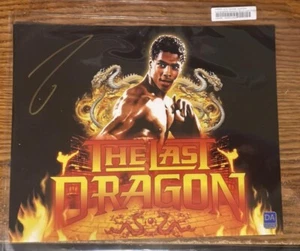 TAIMAK GUARIELLO THE LAST DRAGON AUTOGRAPH 8X10 W/ COA BRUCE LEROY RARE PHOTO - Picture 1 of 2
