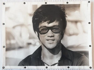 Bruce Lee Fabric Basis Photo Poster - Picture 1 of 12