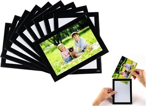 Magnetic Picture Frames with Black Border(4"X6",10 4X6" 10PCS - Picture 1 of 8