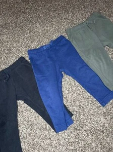 Oshkosh Bgosh Boys Sweatpants 3 Included Size 18m Preowned - Picture 1 of 9