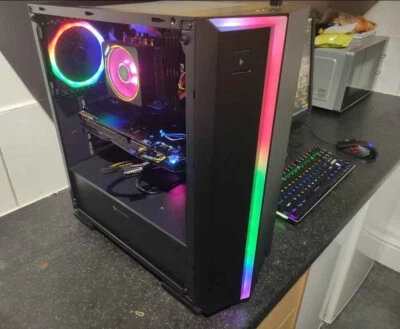 Gaming PC RTX 2080 Ryzen 7 2700X 32GB RAM 1TB SSD 2TB VR READY STREAMING - Image 1 of 4
