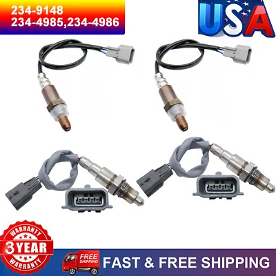 Sensor de oxígeno 4 piezas para Nissan Pathfinder 3,5 L V6 2015 2016 2017 2018 2019 Foto 1 de 4