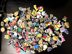 150-120-90-60-30 pcs Shoe Charms FOR Croc & Bracelet & shoe Wristband RANDOM - Picture 1 of 23
