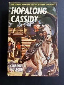 Hopalong Cassidy, by Clarence E. Mulford - c: 1940 - Reprint, Vintage HC DJ - Picture 1 of 12