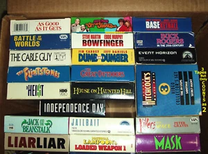 EXC "VHS" Video Movies U Pick UR Choice $2.49-4.49ea, (see note) Plus $4.63 S&H - Picture 1 of 5