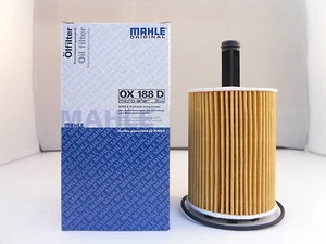 Mahle Oil Filter OX188D Fits Audi Ford Mitsubishi Seat Skoda VW - Picture 1 of 3