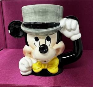 Taza Disney Mickey Mouse en sombrero de copa taza de Mickey Mouse de colección por favor tenga en cuenta - ¡CHIP! - Imagen 1 de 8