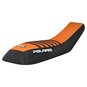 2004 - 2006 Polaris Scrambler 250 Gripper Seat cover  BLK/ORANGE/BLACK ribs #313 - Picture 1 of 4