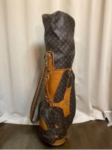 Louis Vuitton Golf Bag Caddy Bag Monogram Canvas Luxury Sports Equipment - Picture 1 of 10