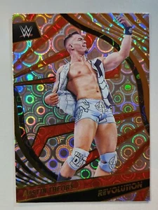 2022 Panini WWE Revolution - GROOVE PARALLEL #45 AUSTIN THEORY - Picture 1 of 2