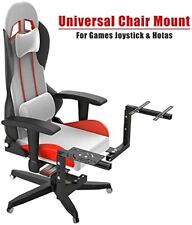 1x Universal Game Chair Mount for Flight Sim Game Joystick Throttle Hotas System
