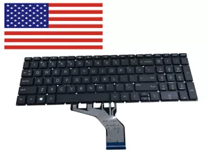 Nuevo teclado negro para computadora portátil HP ENVY X360 15M-DS 15m-ds0011dx 15m-ds0xxx 15-ds - Imagen 1 de 6