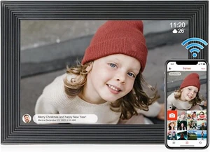 Frameo Digital Photo Frame 10 Inch WiFi Picture 1920×1200 1920×1200 HD 10" BoxYY - Picture 1 of 6