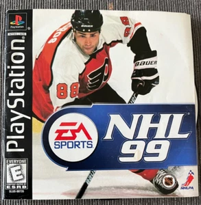 NHL 99 (Sony PlayStation 1, 1998) PS1 Black Label no jewel case - Picture 1 of 1