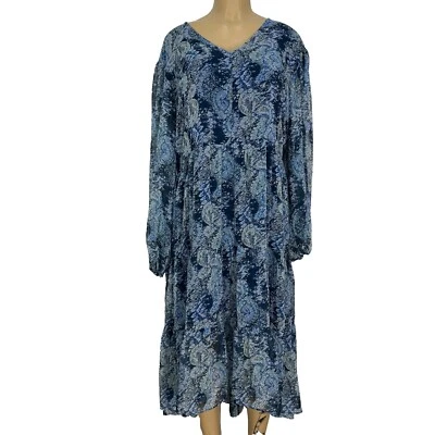NEW Joie Limited Edition Tiered Printed Maxi Dress Size XXL Parisian Paisley New - Image 1 of 4