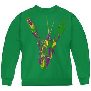 Mardi Gras Crawfish Youth Sweatshirt