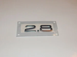 Neu Original Audi A6 A7 Quattro hinten 2.8 Abzeichen 4F0853743L 2ZZ - Bild 1 von 4