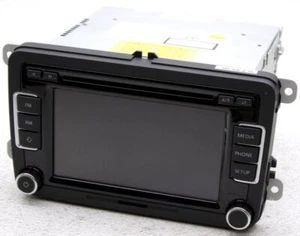 OEM Volkswagen Radio Media Info Screen 5K0-035-190B - Bild 1 von 4