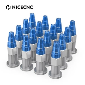 NICECNC Wheel Locking Spike Lug Nut 16PCS For Yamaha Raptor 700 700R Grizzly 700 - Picture 1 of 11