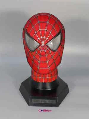 Red/Black Classic Raimi Spider-Man 3D Web Helmet Mask Halloween Cosplay Props UK - Image 1 of 4